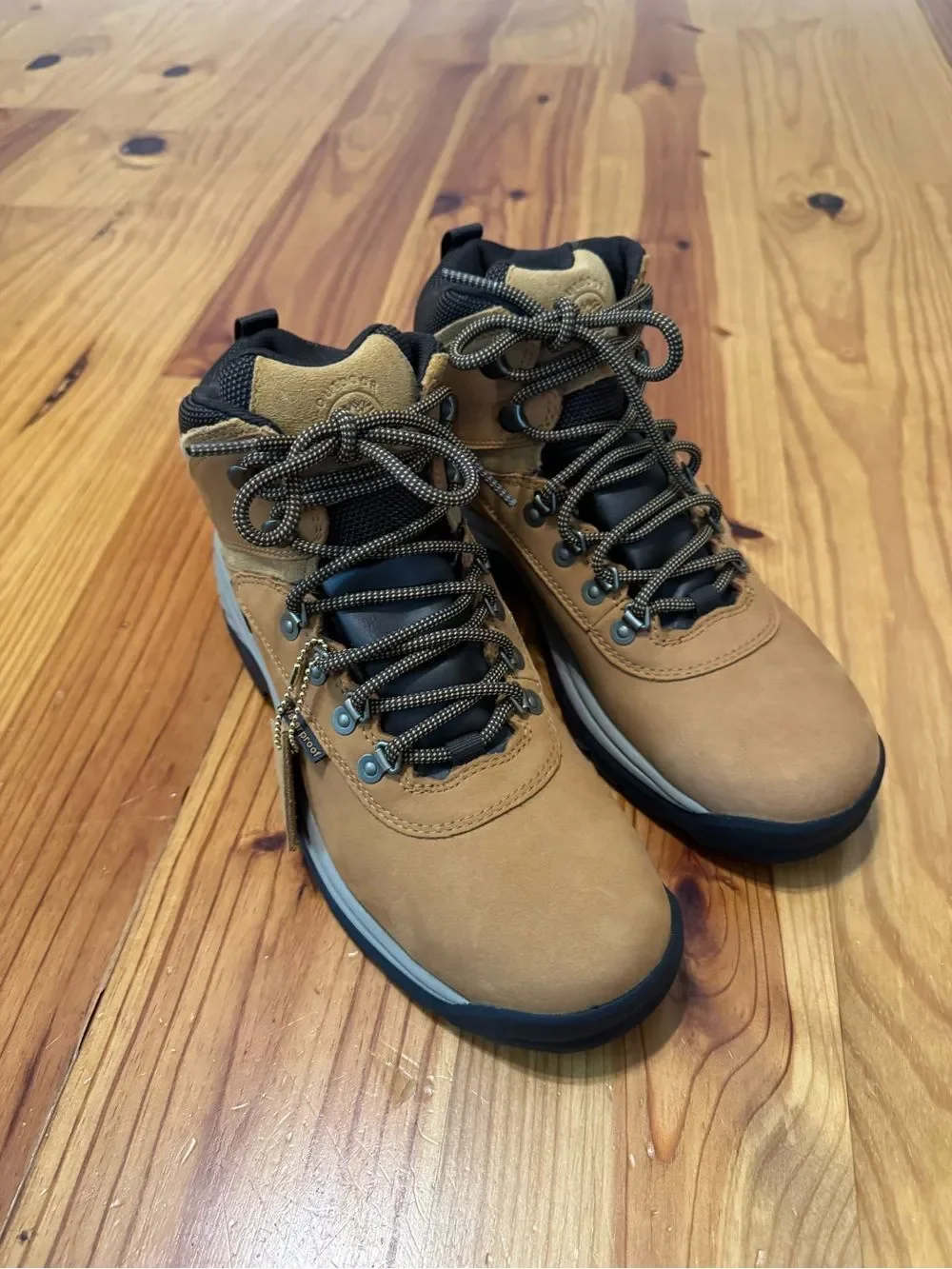 Timberland Men's Brown Waterproof Hiking Boots US Size 9 MPN TB114176231 NIB